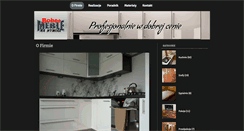 Desktop Screenshot of meblebober.pl